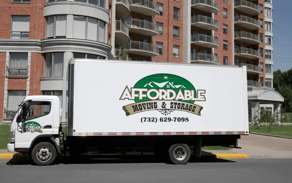 truck of affordable moving and storage