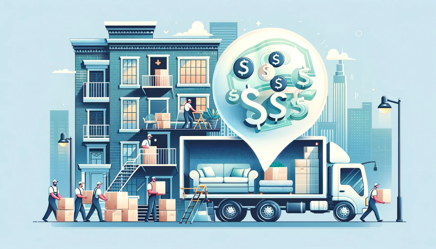 A truck with a large bubble with money inside  Description automatically generated with medium confidence